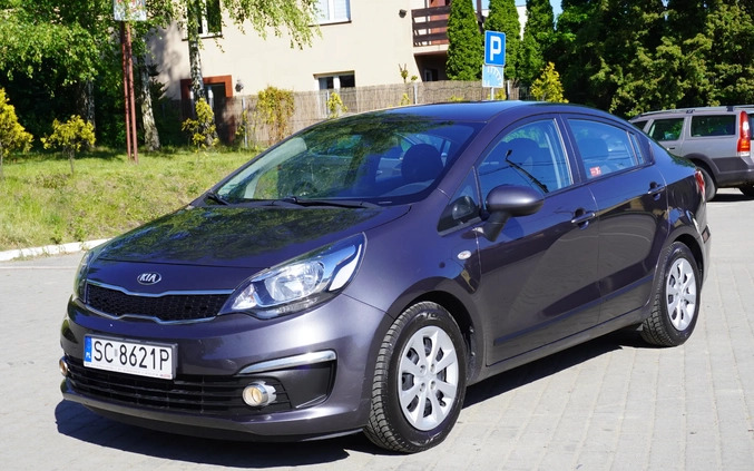 Kia Rio cena 30999 przebieg: 149000, rok produkcji 2015 z Katowice małe 254